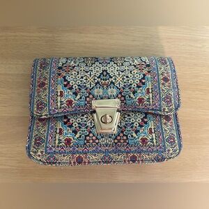Colorful Tapestry Clutch